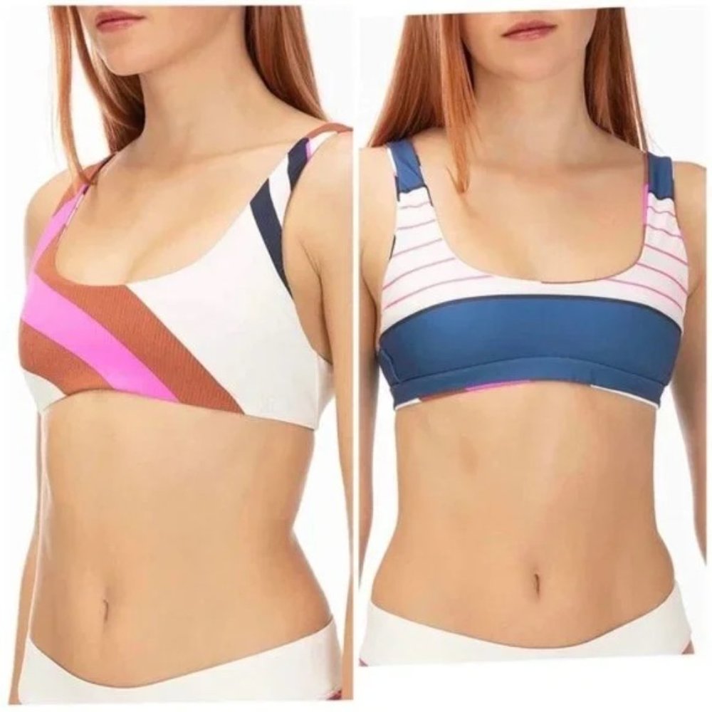 Hurley Quick Dry Maritime Surf Reversible Ribbed Bikini